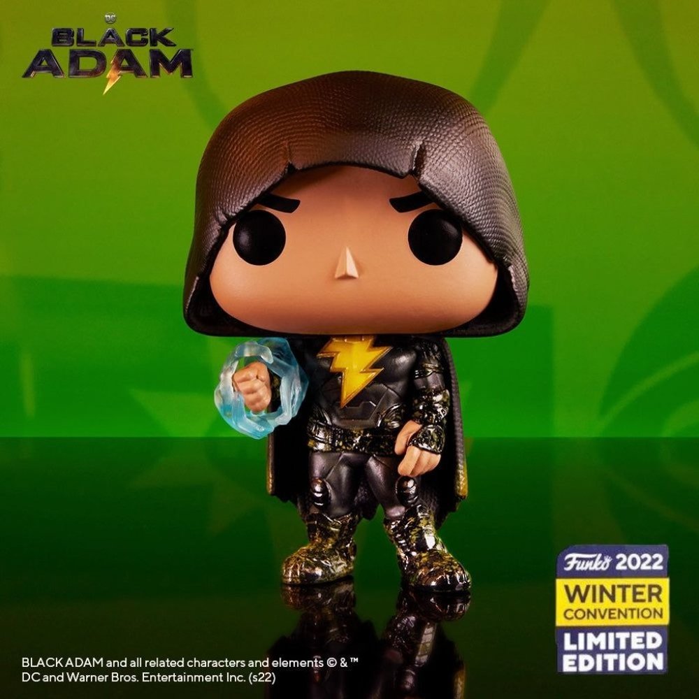 Funko POP! DC Hooded Black Adam 2022 Winter Convention Exclusive #1251